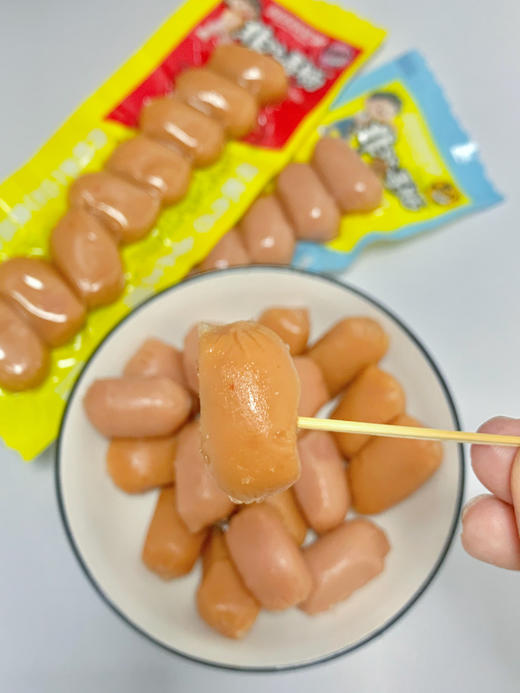 19.9💰15包共120粒❗一粒才💰一毛多‼️【非比寻肠亲亲肠】咸香回甜解馋🤩 😋香辣味VS原味，你更Pick哪款❓ 商品图2