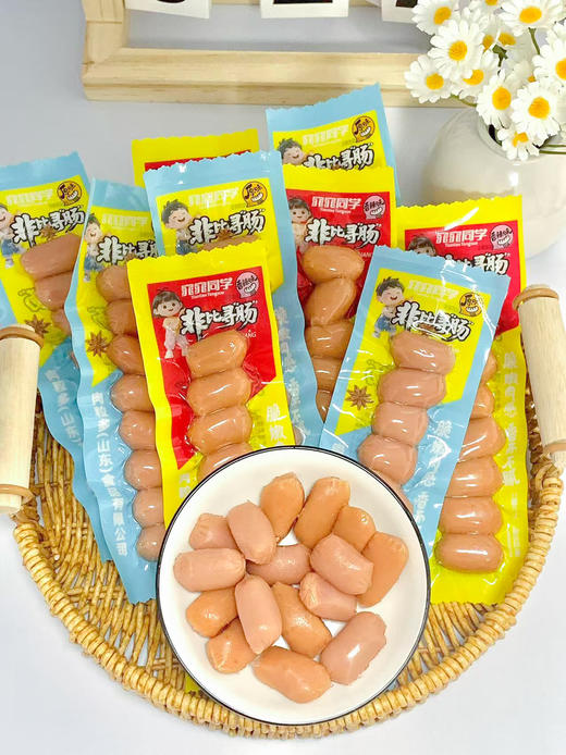 19.9💰15包共120粒❗一粒才💰一毛多‼️【非比寻肠亲亲肠】咸香回甜解馋🤩 😋香辣味VS原味，你更Pick哪款❓ 商品图7