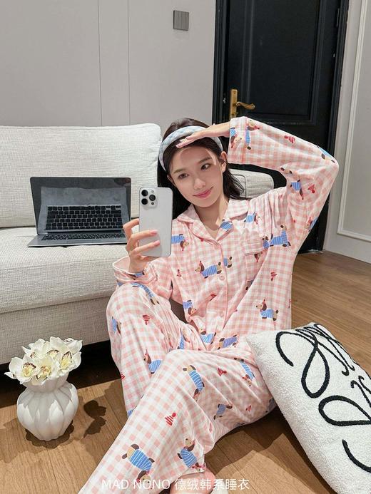 MADNONO德绒韩系睡衣 睡衣Share ⟡ ˖🧸 宅女实穿又有颜值的居家睡衣～ 舒服舒服～性价比up up  商品图1