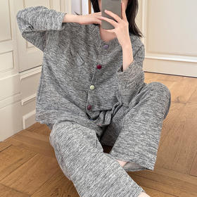 【慵懒秋冬必备💤】绵羊绒睡衣套装，软糯温暖还能外穿！宅家也要精致✨