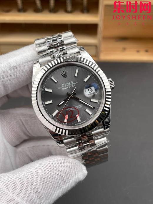 劳力士 VS日志41系列 VS日志V2版 水泥灰 灰色盘 男士腕表 丹东3235机 五珠带 表径41mm 商品图1