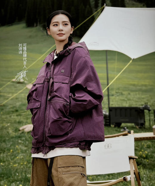 刘诗诗KL户外外套+马甲2合1冲锋衣110308 商品图2