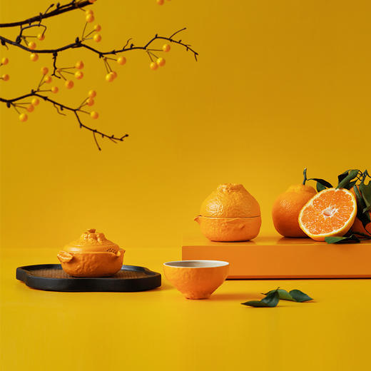 【预售7天】万仟堂快客杯便携随身茶具套装陶瓷家用户外露营旅行茶具大吉大利 瓷器商品不支持七天无理由 商品图1