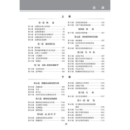 全2册 曼氏足踝外科学 第10十版 （上下卷）施忠民 徐林 徐海林 本书针对足踝疾病治疗和管理的各方面提供了指导 人民卫生出版社 商品图3