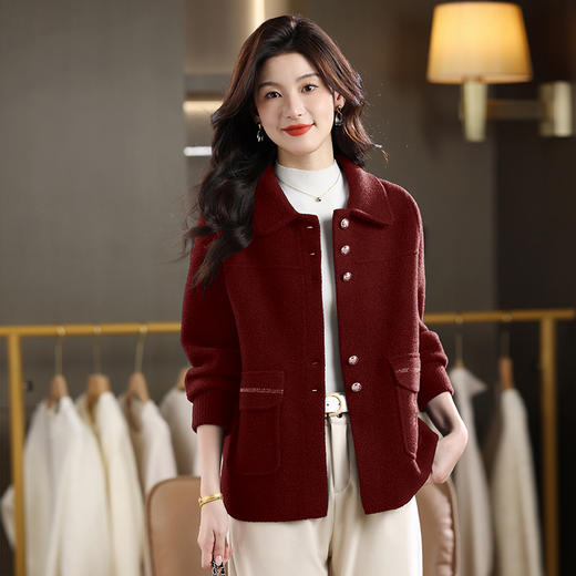 CC 9525外套秋冬休闲小个子大码上衣显瘦 商品图1