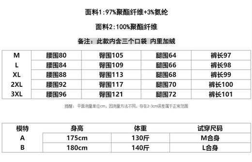 户外三防裤 商品图3