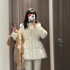 丁摩 冬新款高端90白鸭绒连帽中长款羽绒服女收腰保暖厚外套5ZF-9014 商品缩略图1
