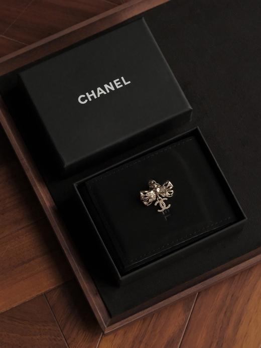 YS14-香奈儿 立体蝴蝶结 双C造型 胸针（XK） 商品图1