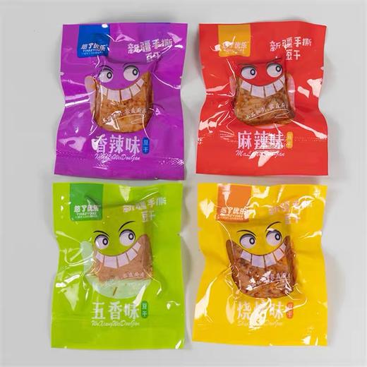 【1件起全国包邮】新疆手撕豆干混合装多种口味（500g*1袋） 商品图3