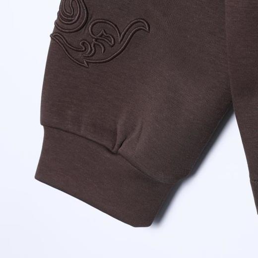 SDSA男士秋冬新款痞帅男装韩版传说刺绣褶皱立领卫衣时尚宽松百搭 商品图3