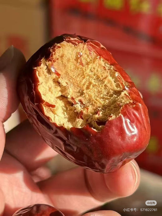 新疆免洗若羌灰枣红枣500g（特级） 商品图0