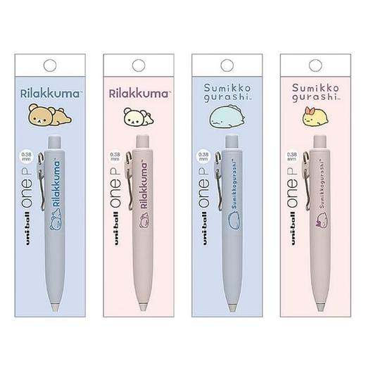 日本三菱UNI-ball ONE小浓芯限定轻松小熊角落生物0.38mm 商品图1