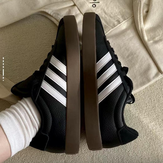 阿迪达斯adidas男女同款VL COURT 3.0舒适轻盈防滑耐磨运动休闲板鞋ID8796 商品图1