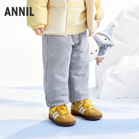 【实体店同款】女童全腰针织棉裤冬季新款安奈儿童装XG546022