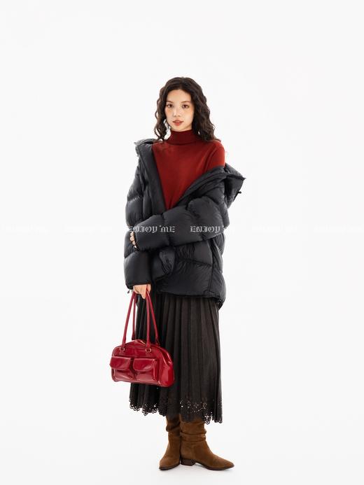 【门店同款】ENJOY冬季“暖冬软糖”云朵泡芙连帽羽绒服 167144081 商品图3