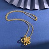YS05-梵克雅宝 花边造型设计 金色项链（XK） 商品缩略图4
