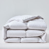多喜爱 金羽朵95进口白鹅绒冬被酥白 【波兰进口白鹅绒】【95%绒子含量】【1000+清洁度】【80支全棉面料】【3D航空舱设计】【高档皮包】三重锁绒工艺  A类品质标准 10cm检测口 商品缩略图4