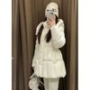 丁摩 冬新款高端90白鸭绒连帽中长款羽绒服女收腰保暖厚外套5ZF-9014 商品缩略图2