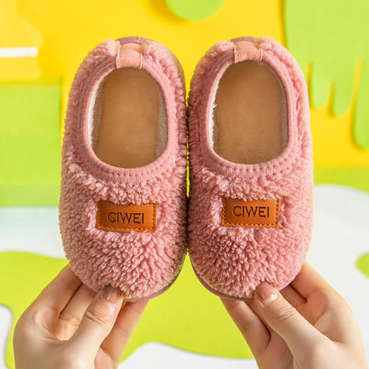 【可机洗❗️防滑锁温】儿童棉拖鞋秋冬季男童女童宝宝卡通可爱居家用防滑软底亲子款拖鞋。ja 商品图4