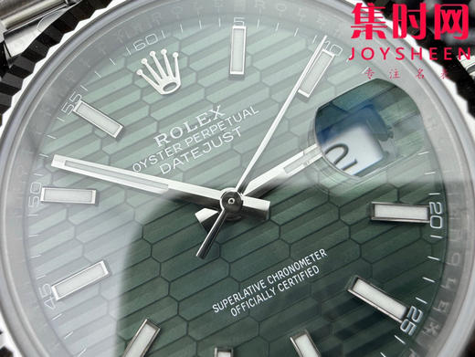 劳力士 VS日志41系列 VS日志V1版 绿格纹 男士腕表 3235机 五珠带 表径41mm 商品图2