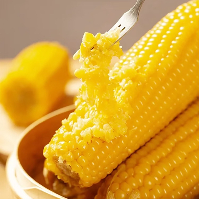 【有机黄黑糯玉米段】内蒙黄/黑糯玉米 富含膳食纤维和维生素 颗粒饱满  1小时快速锁鲜真空包装 便捷！非转基因 0添加 放心吃~
