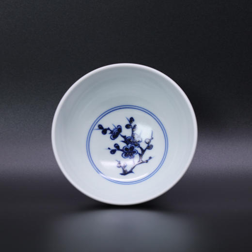 寒香瑾现元青花君傲岁寒高足杯 商品图1