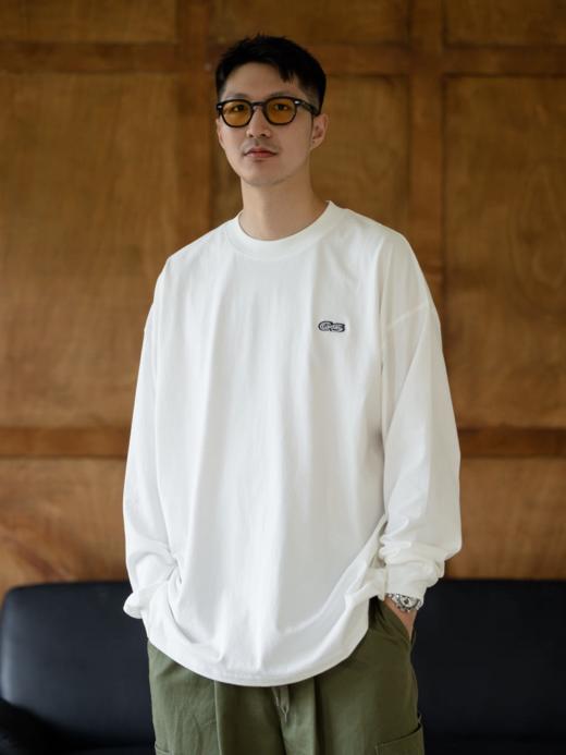 GYOZA PASTA/GP25AW-C052/简约长袖小领口卫衣打底T恤 商品图1