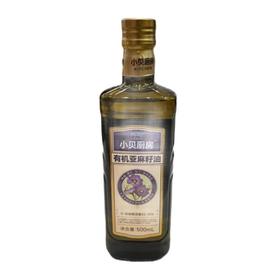 贝蒂斯小贝厨房有机亚麻籽油 500ml/瓶