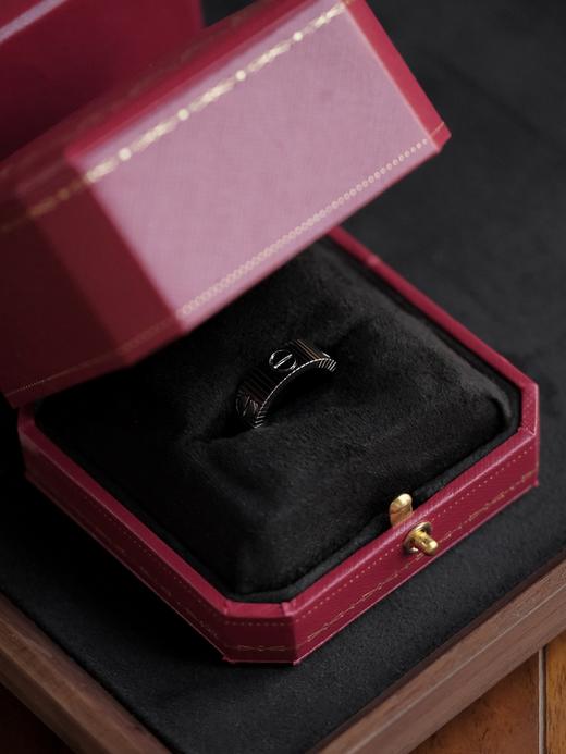 YS02-卡地亚 格栅设计 戒指男女同款情侣款（XK） 商品图13