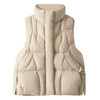丁摩 时尚羽绒马甲女冬新款轻便90白鸭绒三角飘带保暖背心5ZF-002 商品缩略图4