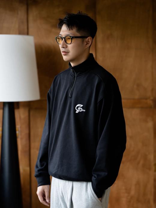 GYOZA PASTA/GP25AW-C053/基础加绒重磅立领套头卫衣男 商品图2