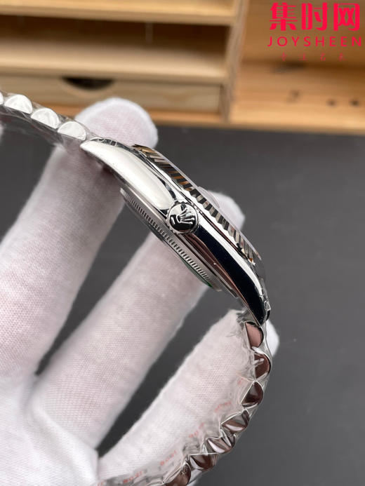 劳力士 VS日志41系列 VS日志V2版 蓝色盘 男士腕表 丹东3235机 五珠带 表径41mm 商品图3