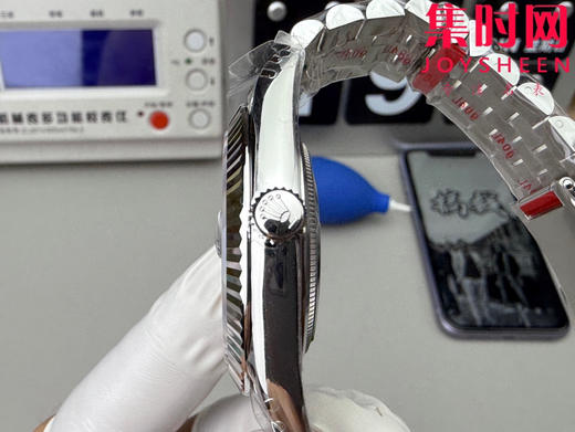 劳力士 VS日志41系列 VS日志V2版 蓝色盘 男士腕表 丹东3235机 五珠带 表径41mm 商品图5