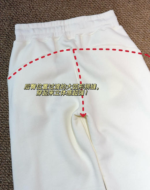 性价比款加绒加厚阔腿裤102703 商品图1