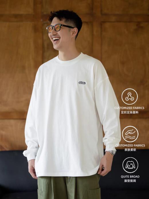 GYOZA PASTA/GP25AW-C052/简约长袖小领口卫衣打底T恤 商品图0