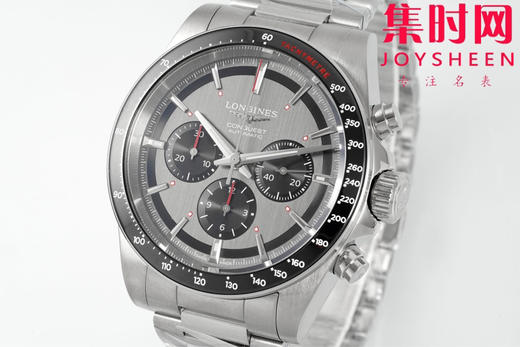 AF浪琴康卡斯计时系列 康卡斯悦动计时 男士腕表 钢带款 表径42mm 商品图1