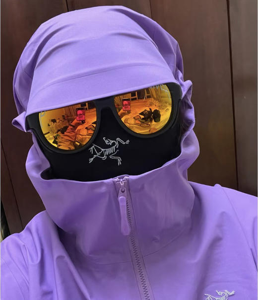 越南产鸟家磨毛保暖面罩围脖脖套10.31 商品图5