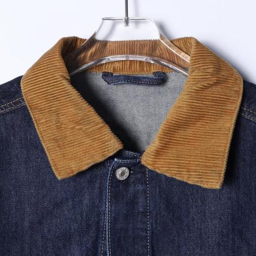 SDSA男士秋冬新款痞帅男装韩版简约拼接撞色翻领夹克外套百搭时尚 商品图1