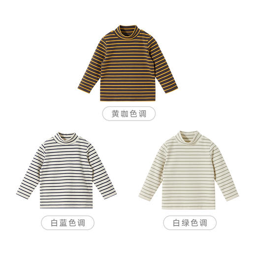 Cucutas幼童长袖T恤CY25AUW537白蓝色调/白绿色调90#-130# 商品图12