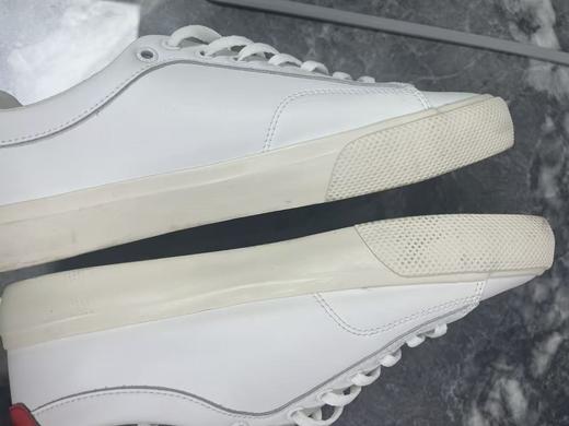 瑕疵HUGO BOSS/胡戈波士 男士绒面编织拼接小LOGO系带圆头休闲运动鞋 商品图2