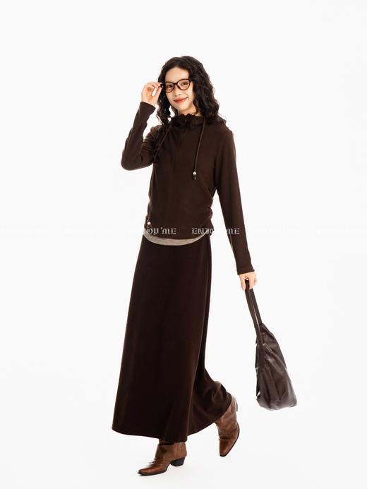 【门店同款】ENJOY冬季“游牧漫寻”假两件带帽上衣 167695449 商品图4