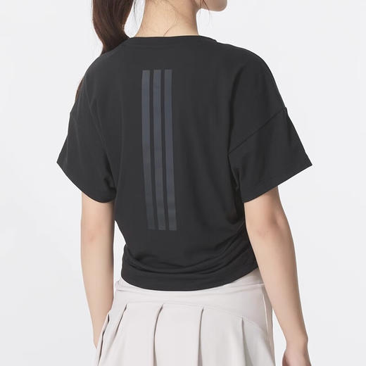 Adidas阿迪达斯女款运动休闲透气短袖T恤JX1190 商品图2