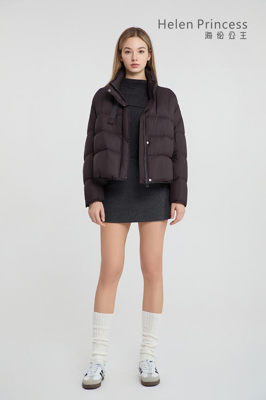 宽松落肩面包羽绒服 商品图2