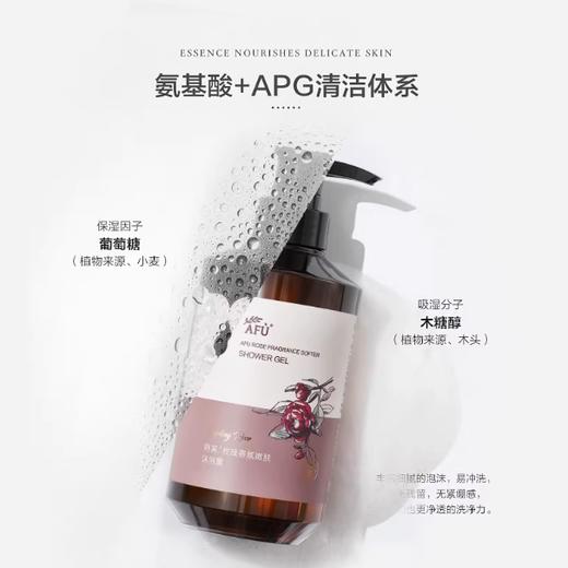 新品首发🎊 阿芙 玫瑰香氛嫩肤沐浴露身体乳清爽洗护滋养滋润留香持久沐浴液 商品图1