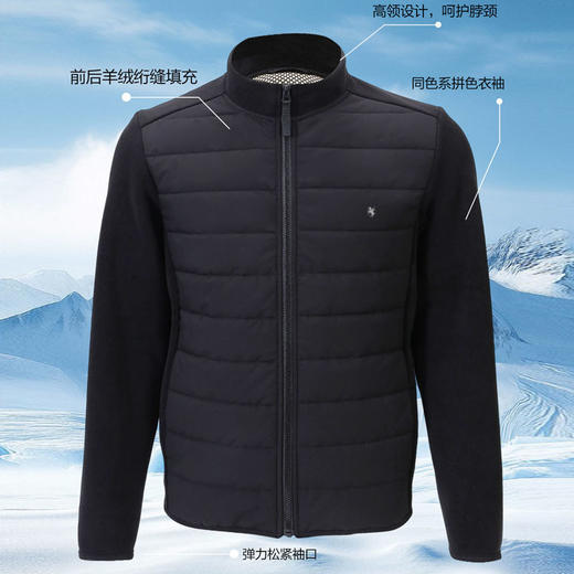 疯抢中！！【百年品牌·PAULO PEDRO保罗彼得】蜂巢美羊绒服 轻巧锁温更保暖 时尚百搭（男女同款） 商品图14