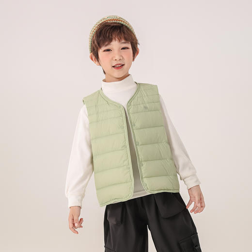 【YW】无忧购儿童亲子轻薄羽绒马甲90白鸭绒背心内胆（截单后3-5天发货) 商品图10