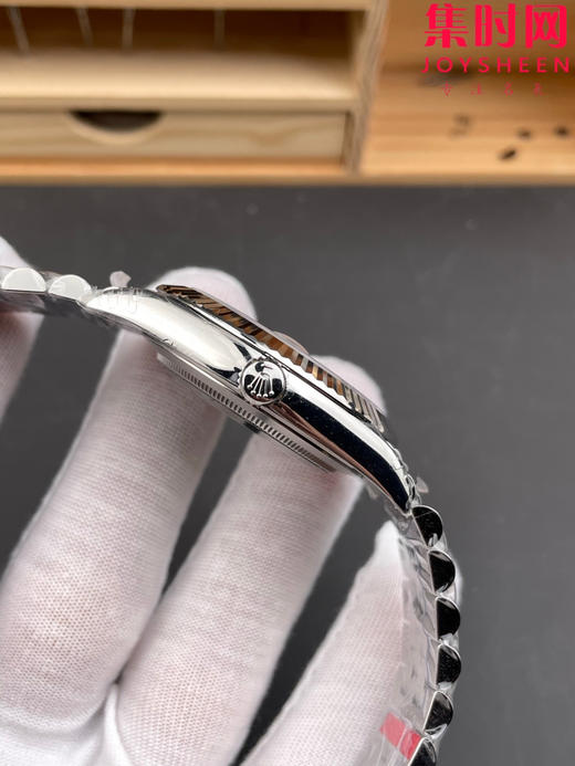 劳力士 VS日志41系列 VS日志V2版 绿萝 男士腕表 丹东3235机 五珠带 表径41mm 商品图3