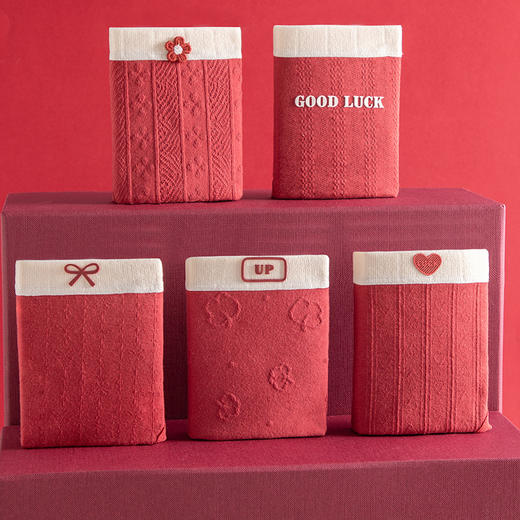 【“红”运当头❗️第二件0元！】本命年安可拉红少女内裤 A类婴儿棉内裤 女7A抗菌裆纯棉少女三角裤 商品图1