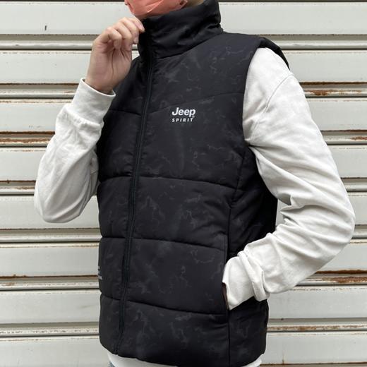【专属】JEEP SPIRIT【情侣款羽绒棉马甲】保暖加倍抗风寒！不臃肿不拘束，穿上还有型尽显魅力！ 商品图1