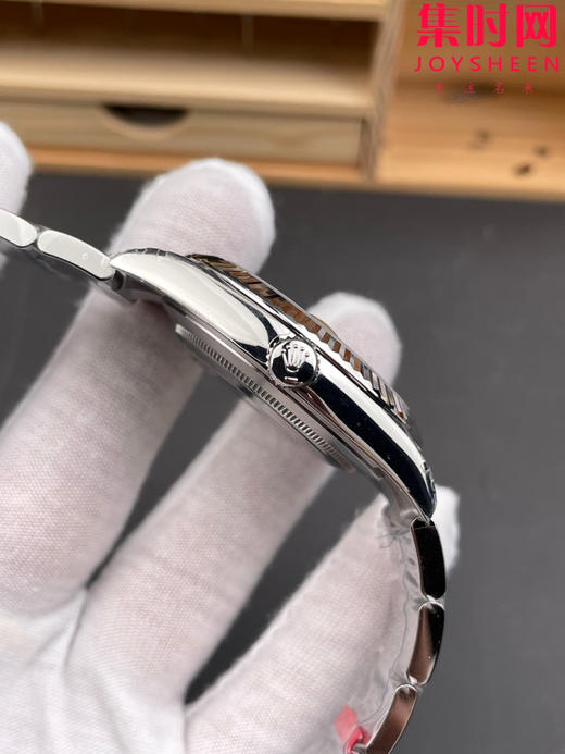 劳力士 VS日志41系列 VS日志V2版 水泥灰 灰盘 男士腕表 丹东3235机 三珠带 板带 表径41mm 商品图3